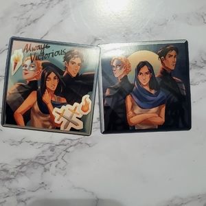 Ember in The Ashes, Always Victorious, Magnets, Set Of 2, Illumicrate Laia
